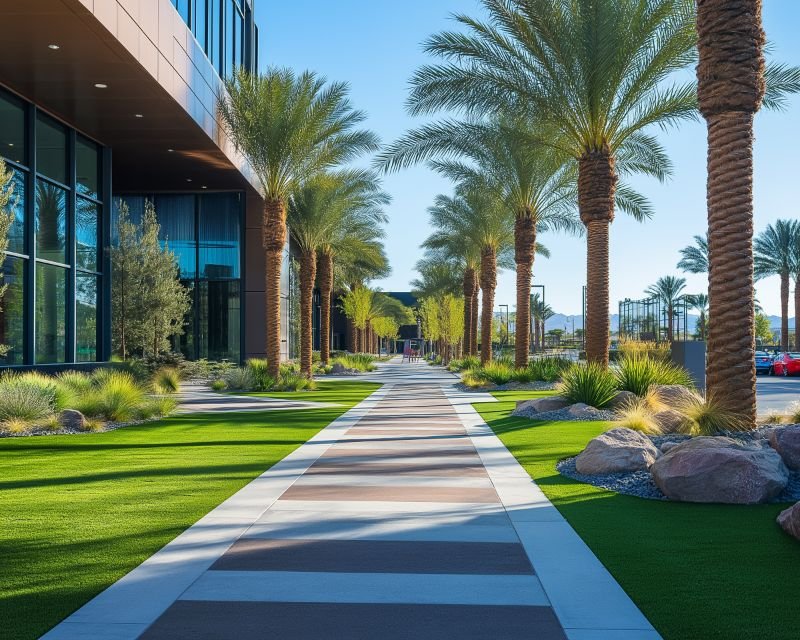 Artificial Grass for Commercial Properties in Las Vegas