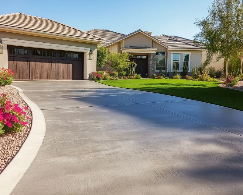 Elegant and Functional Driveway Landscaping for Las Vegas Properties