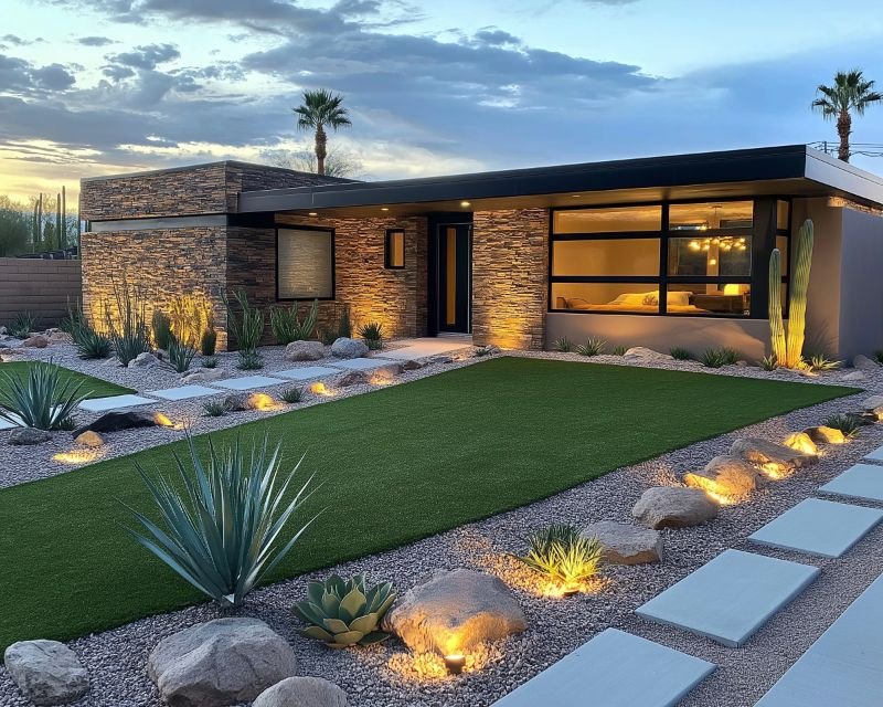 How Landscape Lighting Enhances Outdoor Spaces in Las Vegas