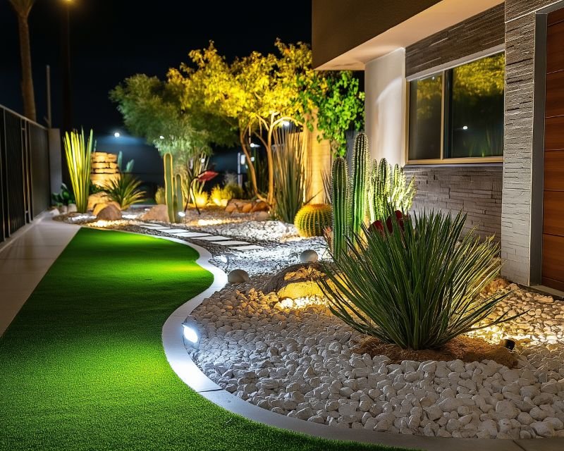 Elevate Your Landscape With Lighting Features in Las Vegas