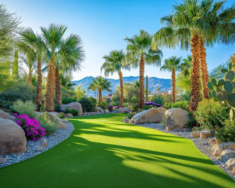 Artificial Grass for Las Vegas Driveways and Walkways