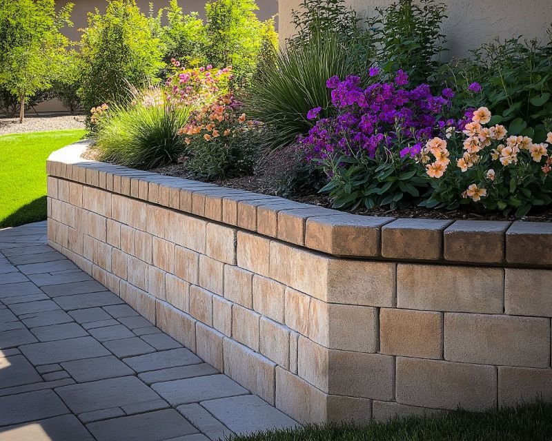 How to Landscape a Retaining Wall in Las Vegas