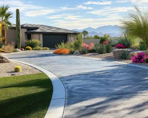 Walkway & Driveway Hardscape Ideas for Las Vegas Curb Appeal