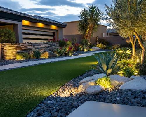 Accent and Path Lighting Ideas for Las Vegas Landscapes