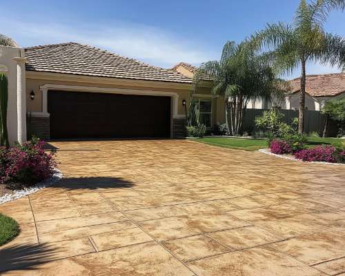 How to Restore Faded Stamped Concrete in Las Vegas