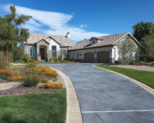Driveway Borders: Top Landscaping Designs for Las Vegas Homes