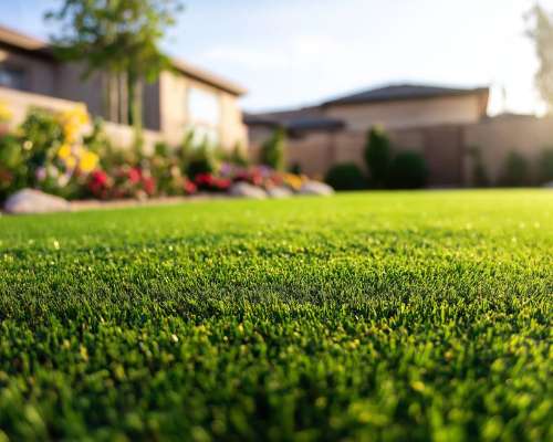 Small Backyard Design Ideas Using Artificial Grass