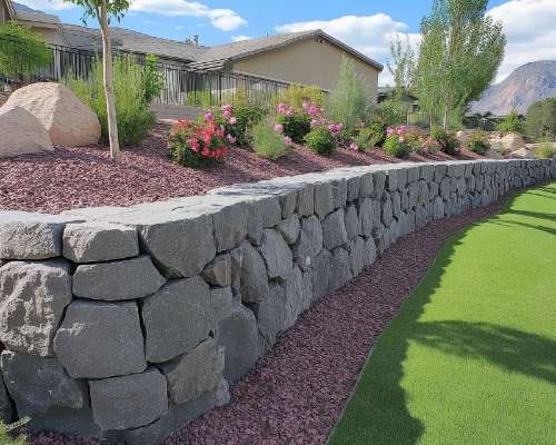 Desert-Themed Boulder Landscaping Ideas for Las Vegas Properties
